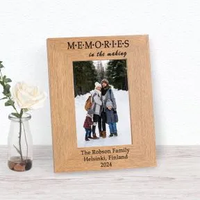 Memories Wood Picture Frame (6