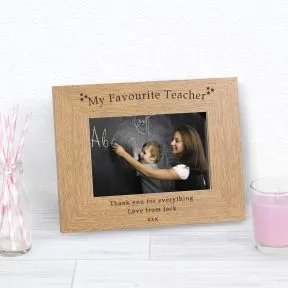 My Favourite Teacher Wood Picture Frame (6