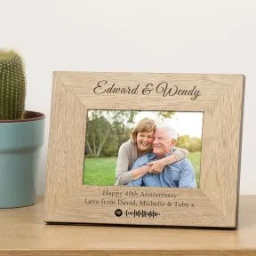 Our Song Wood Picture Frame (6