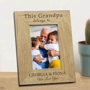 This... Belongs To Wood Picture Frame (6