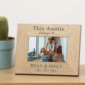 This... Belongs To Wood Picture Frame (6