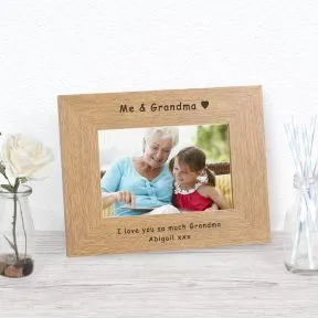 Me & Grandma! Wood Picture Frame (6