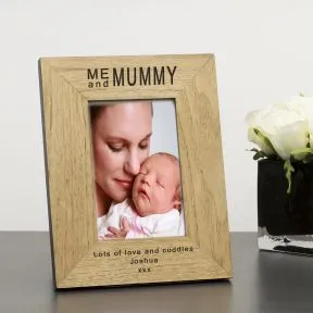 Me and Mummy Wood Picture Frame (6