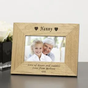 Mummy, Daddy, Nanny, Any Family Member Wood Picture Frame (6