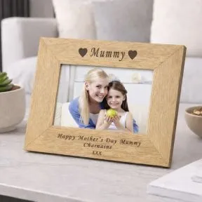 Mummy, Daddy, Nanny, Any Family Member Wood Picture Frame (6