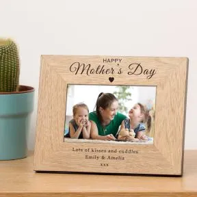 Happy Mothers Day Wood Picture Frame (6