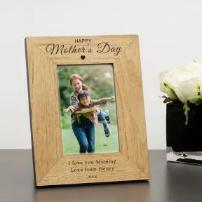 Happy Mothers Day Wood Picture Frame (6