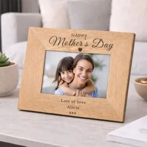 Happy Mothers Day Wood Picture Frame (6