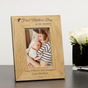 First Mothers Day as my . . . Wood Picture Frame (6