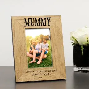 Mummy I/We love you Wood Picture Frame (6