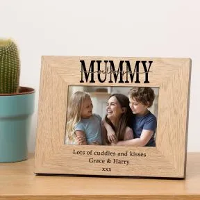 Mummy I/We love you Wood Picture Frame (6