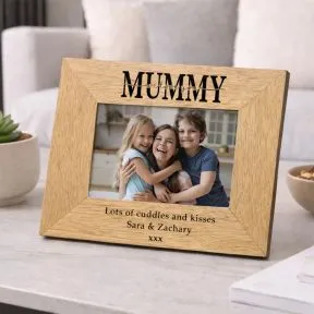 Mummy I/We love you Wood Picture Frame (6