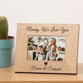 I/We love You Wood Picture Frame (6