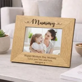 Mummy Wood Picture Frame (6