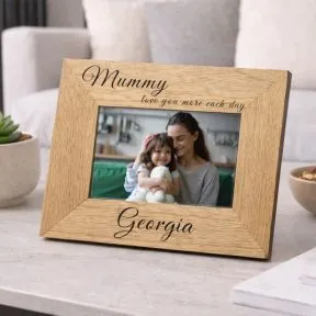 Mummy Love You More...Wood Picture Frame(6