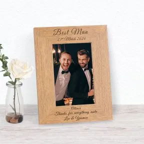 Wedding Party Wood Picture Frame (6