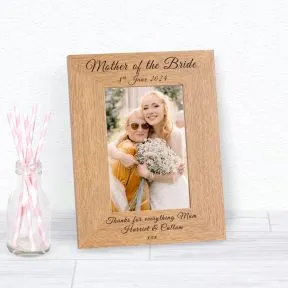 Wedding Party Wood Picture Frame (6