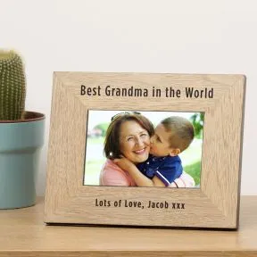 Wood Frame 7x5 - Best ... in the World