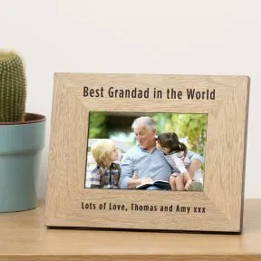 Wood Frame 7x5 - Best ... in the World