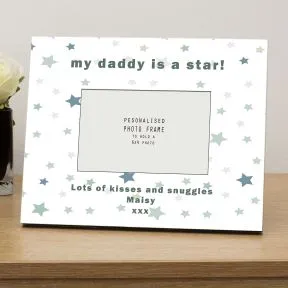 my.....is a star personalised photo frame