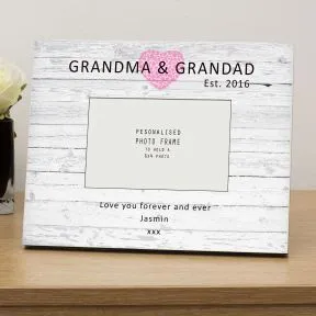 Grandma & Grandad Est...personalised photo frame